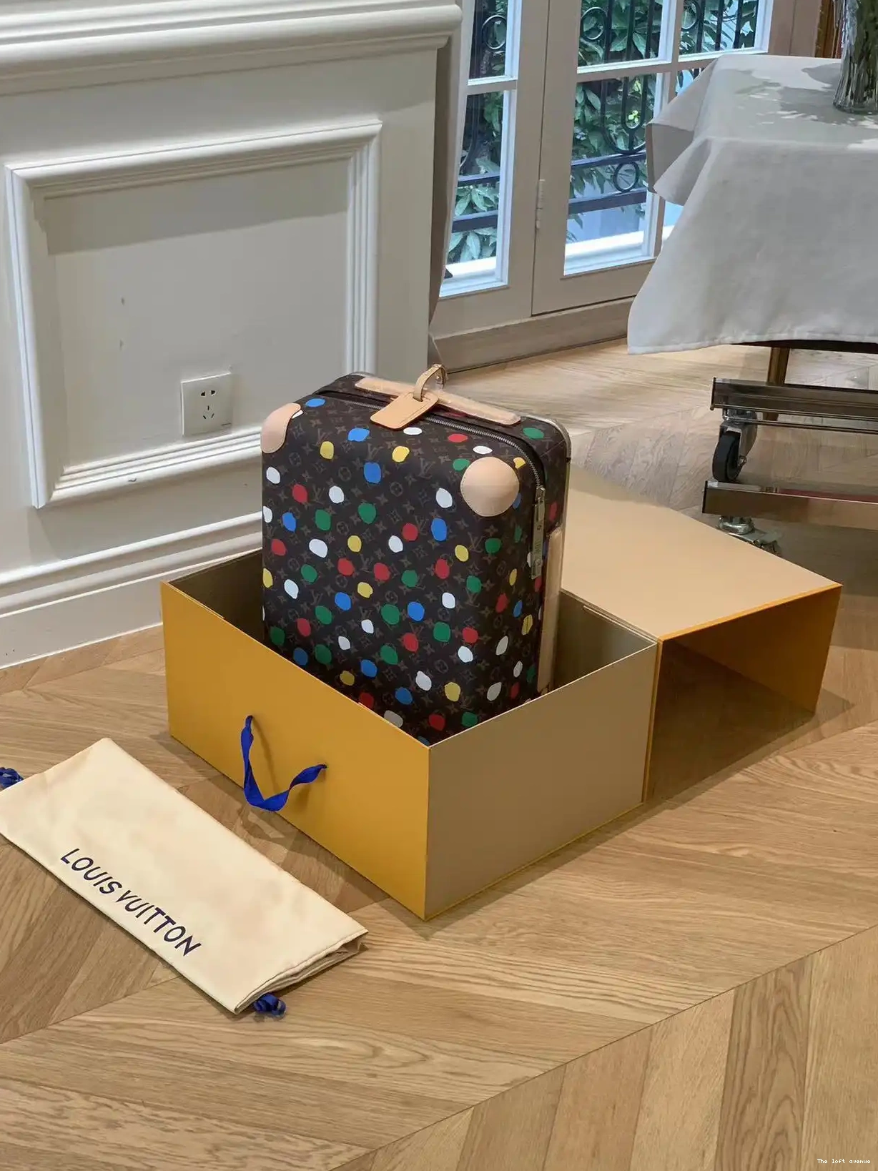 SUITCASE YAYOI HORIZON CUSTOM 55 POLKADOT CABIN 37L 0623